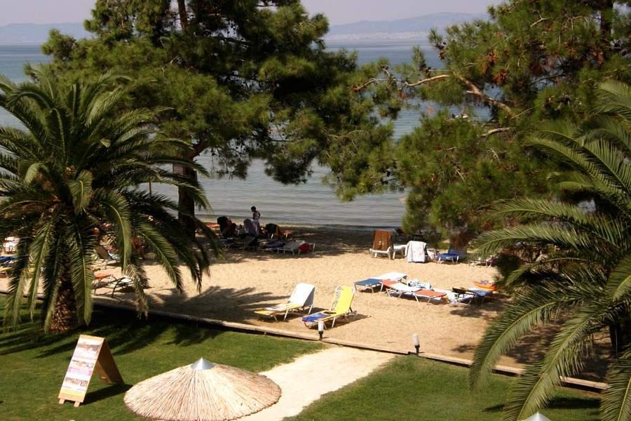 Hotel Rachoni Bay Skala Rachoni  Esterno foto